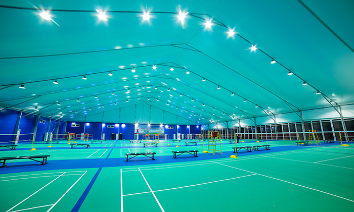 室內羽毛球場篷房